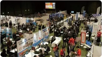 展示会場の様子